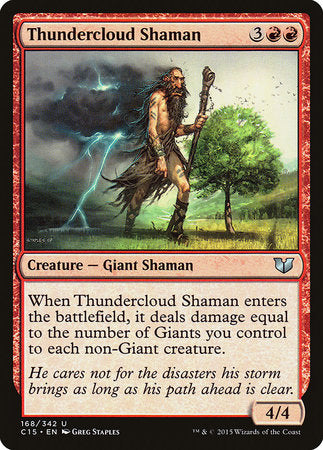 Thundercloud Shaman [Commander 2015] - TCG Master