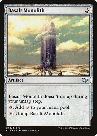 Basalt Monolith [Commander 2015] - TCG Master