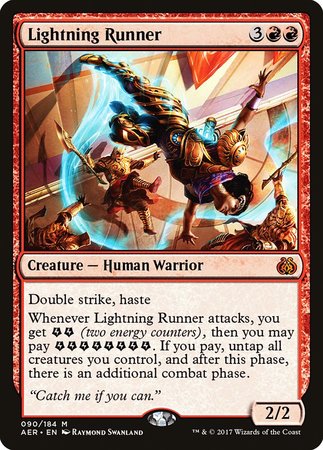 Lightning Runner [Aether Revolt] - TCG Master