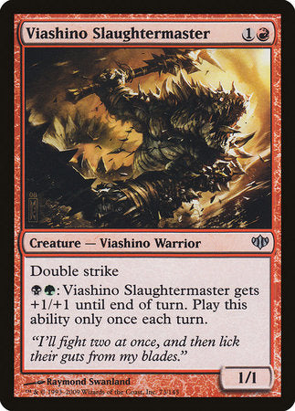 Viashino Slaughtermaster [Conflux] - TCG Master