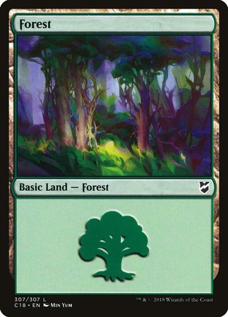 Forest (307) [Commander 2018] - TCG Master