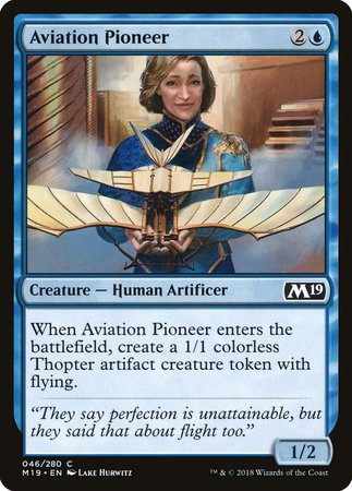 Aviation Pioneer [Core Set 2019] - TCG Master