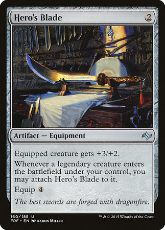 Hero's Blade [Fate Reforged] - TCG Master
