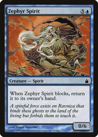Zephyr Spirit [Ravnica: City of Guilds] - TCG Master