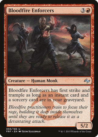 Bloodfire Enforcers [Fate Reforged] - TCG Master