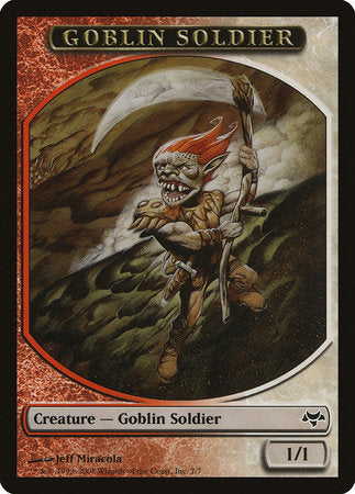 Goblin Soldier Token [Eventide Tokens] - TCG Master