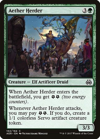 Aether Herder [Aether Revolt] - TCG Master