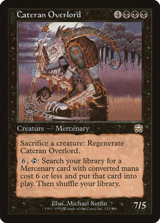 Cateran Overlord [Mercadian Masques] - TCG Master