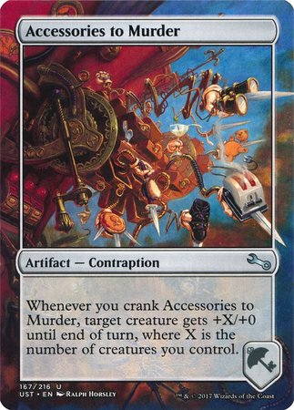 Accessories to Murder [Unstable] - TCG Master