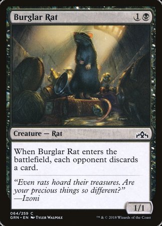 Burglar Rat [Guilds of Ravnica] - TCG Master
