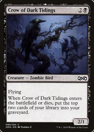 Crow of Dark Tidings [Ultimate Masters] - TCG Master