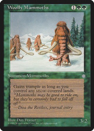 Woolly Mammoths [Ice Age] - TCG Master