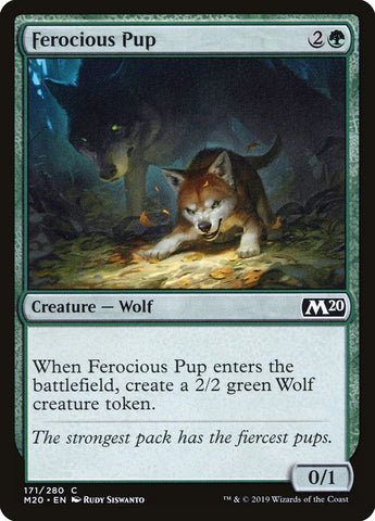 Ferocious Pup [Core Set 2020] - TCG Master
