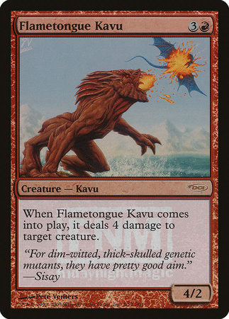 Flametongue Kavu [Friday Night Magic 2005] - TCG Master