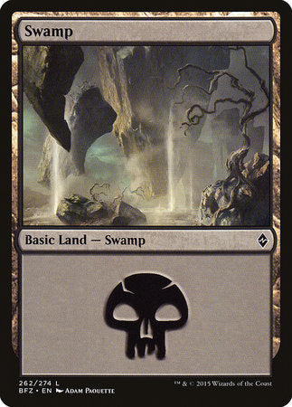 Swamp (262) [Battle for Zendikar] - TCG Master