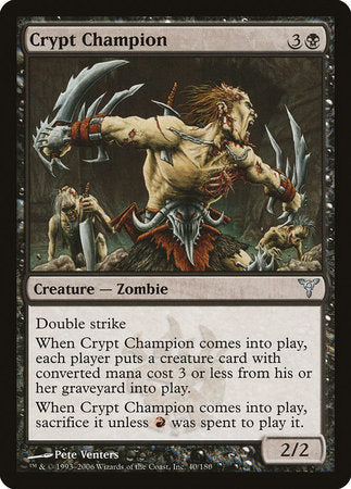 Crypt Champion [Dissension] - TCG Master