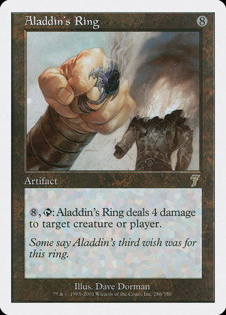 Aladdin's Ring [Seventh Edition] - TCG Master