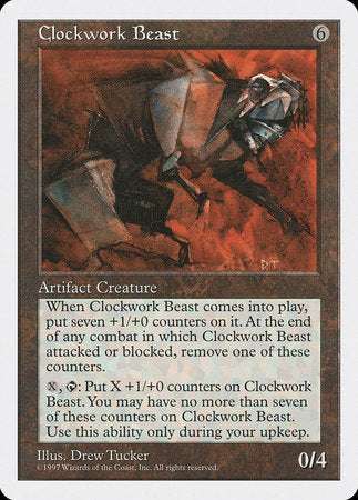 Clockwork Beast [Fifth Edition] - TCG Master