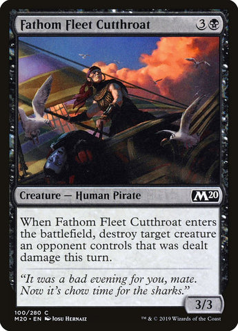 Fathom Fleet Cutthroat [Core Set 2020] - TCG Master