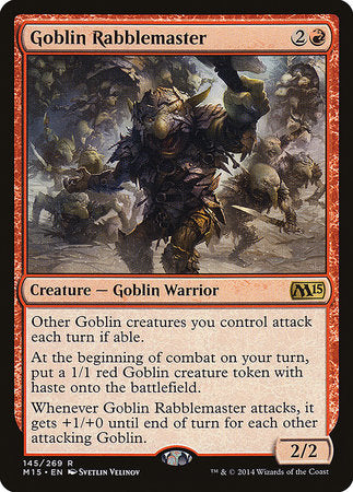 Goblin Rabblemaster [Magic 2015] - TCG Master