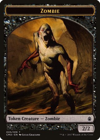 Zombie Token (005) [Commander Anthology Tokens] - TCG Master