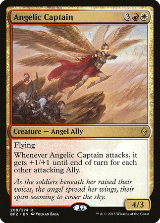 Angelic Captain [Battle for Zendikar] - TCG Master