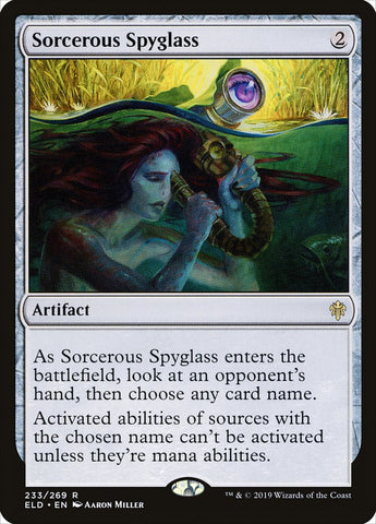 Sorcerous Spyglass [Throne of Eldraine] - TCG Master