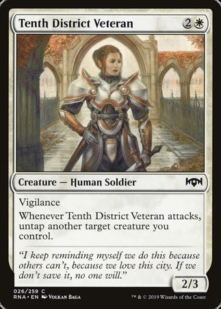 Tenth District Veteran [Ravnica Allegiance] - TCG Master