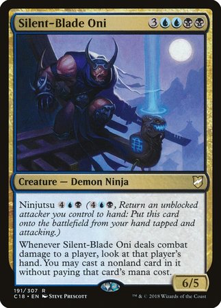 Silent-Blade Oni [Commander 2018] - TCG Master