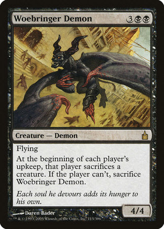 Woebringer Demon [Ravnica: City of Guilds] - TCG Master