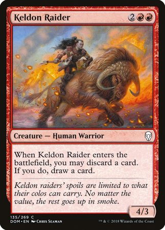 Keldon Raider [Dominaria] - TCG Master