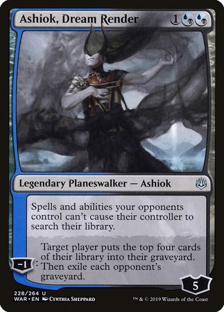 Ashiok, Dream Render [War of the Spark] - TCG Master