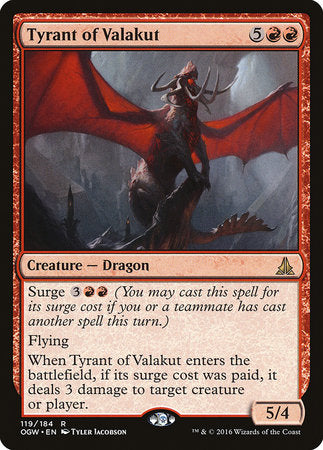 Tyrant of Valakut [Oath of the Gatewatch] - TCG Master