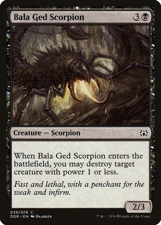 Bala Ged Scorpion [Duel Decks: Nissa vs. Ob Nixilis] - TCG Master