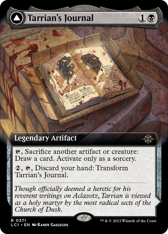 Tarrian's Journal // The Tomb of Aclazotz (Extended Art) [The Lost Caverns of Ixalan]