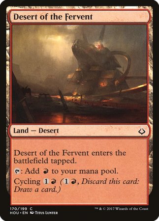 Desert of the Fervent [Hour of Devastation] - TCG Master