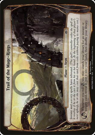 Trail of the Mage-Rings (Planechase Anthology) [Planechase Anthology Planes] - TCG Master