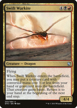 Swift Warkite [Dragons of Tarkir] - TCG Master