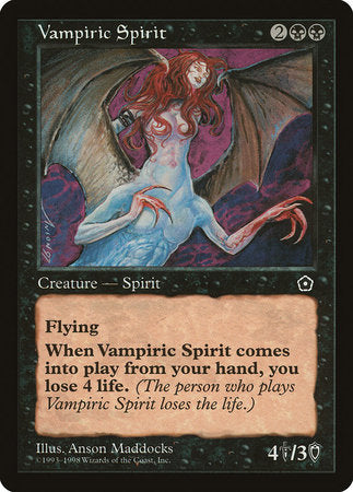 Vampiric Spirit [Portal Second Age] - TCG Master