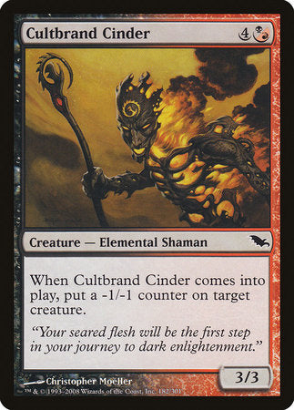 Cultbrand Cinder [Shadowmoor] - TCG Master