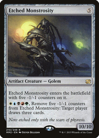 Etched Monstrosity [Modern Masters 2015] - TCG Master