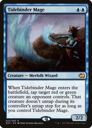 Tidebinder Mage [Duel Decks: Merfolk vs. Goblins] - TCG Master