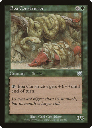 Boa Constrictor [Mercadian Masques] - TCG Master