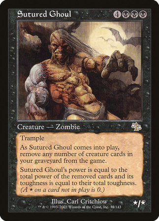 Sutured Ghoul [Judgment] - TCG Master