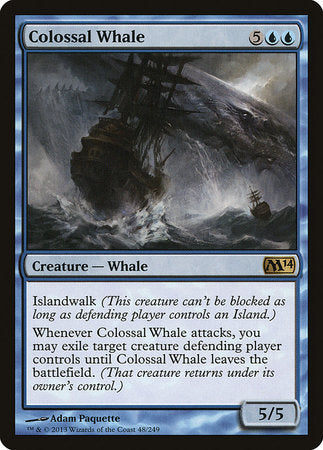 Colossal Whale [Magic 2014] - TCG Master
