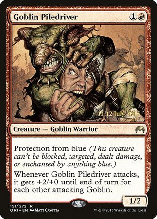 Goblin Piledriver [Magic Origins Promos] - TCG Master