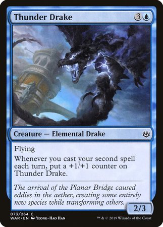 Thunder Drake [War of the Spark] - TCG Master