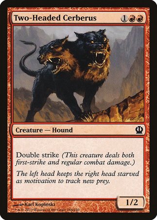 Two-Headed Cerberus [Theros] - TCG Master