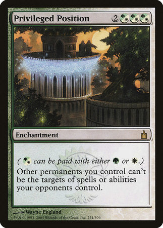 Privileged Position [Ravnica: City of Guilds] - TCG Master