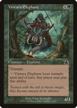 Vintara Elephant [Prophecy] - TCG Master